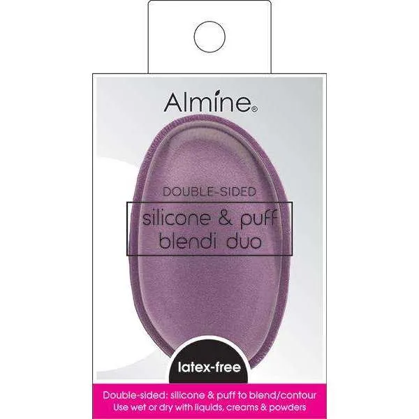 Almine Silicone & Puff Blendi Duo Leafshape Latex Free