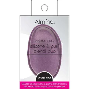 Almine Silicone & Puff Blendi Duo Leafshape Latex Free