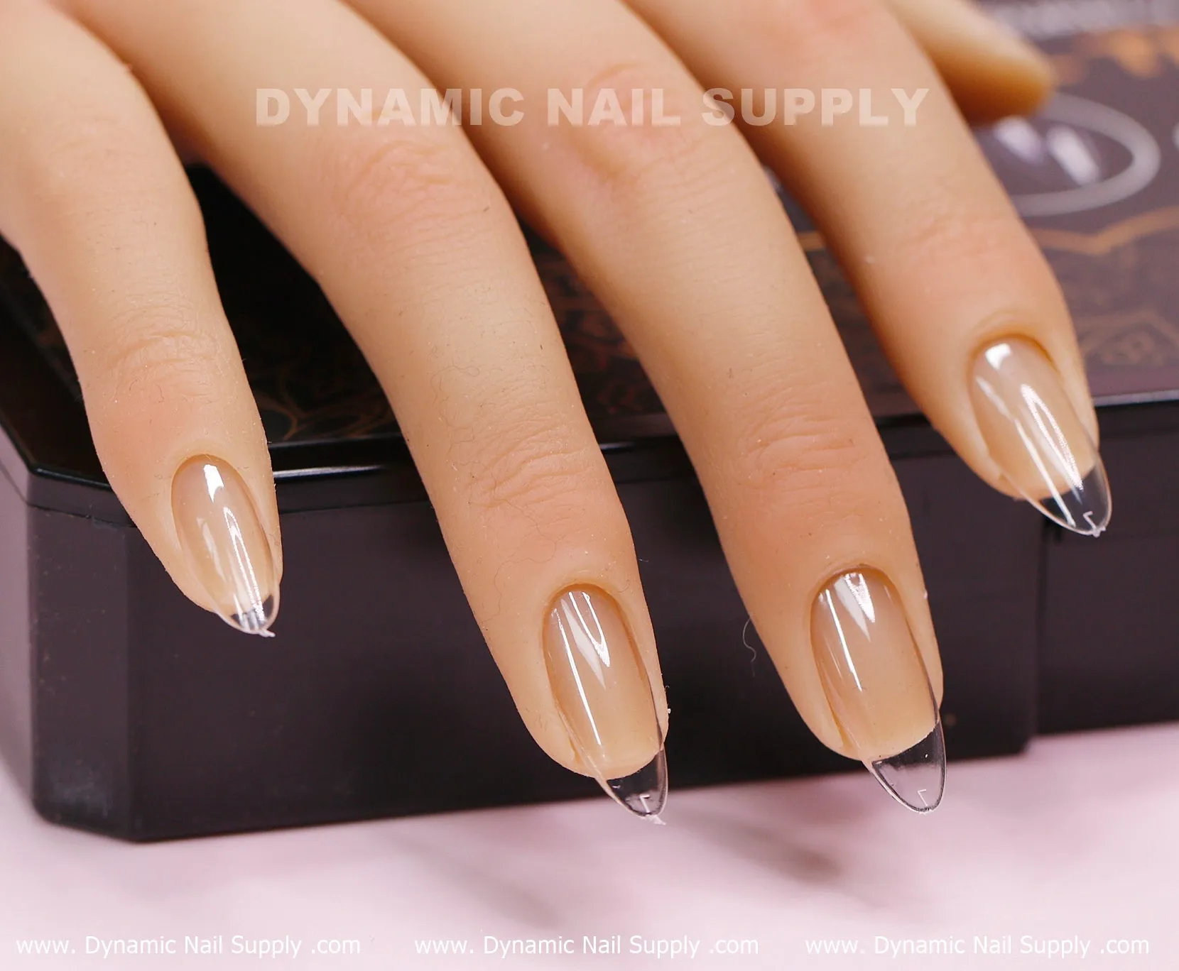 [Almond M] Full Cover Tips - Soft Gel X tips - 600 pcs - Medium Long - 10 sizes