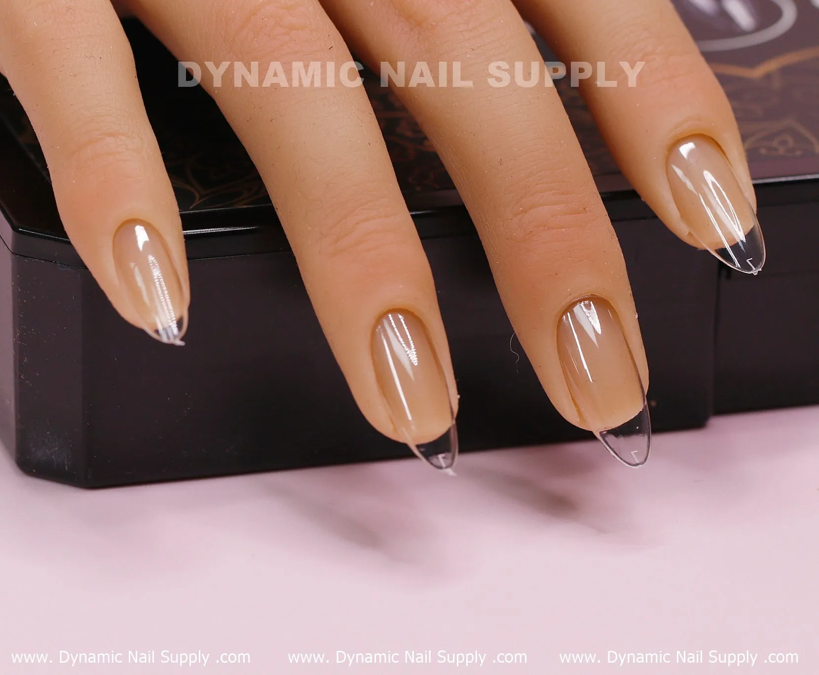 [Almond M] Full Cover Tips - Soft Gel X tips - 600 pcs - Medium Long - 10 sizes