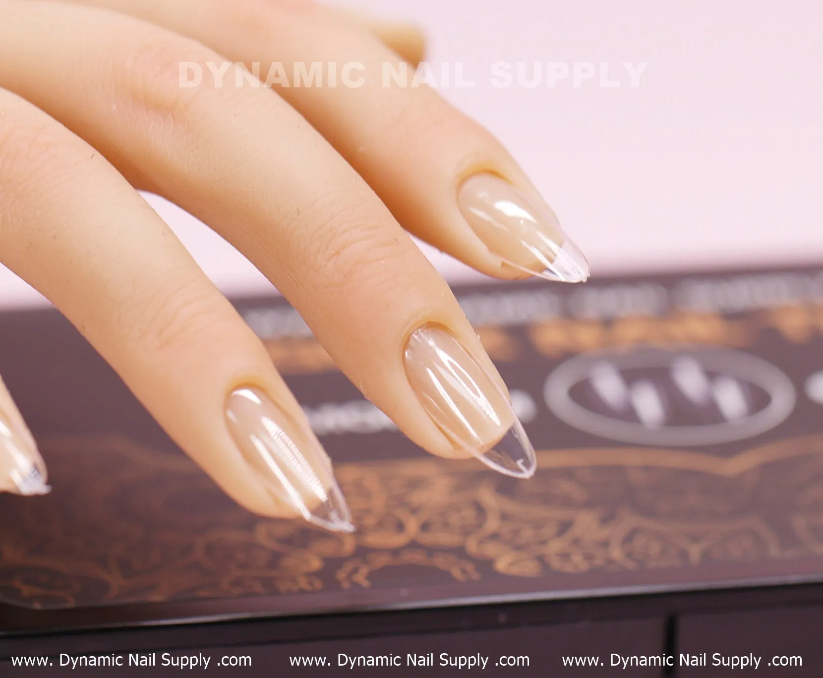 [Almond M] Full Cover Tips - Soft Gel X tips - 600 pcs - Medium Long - 10 sizes