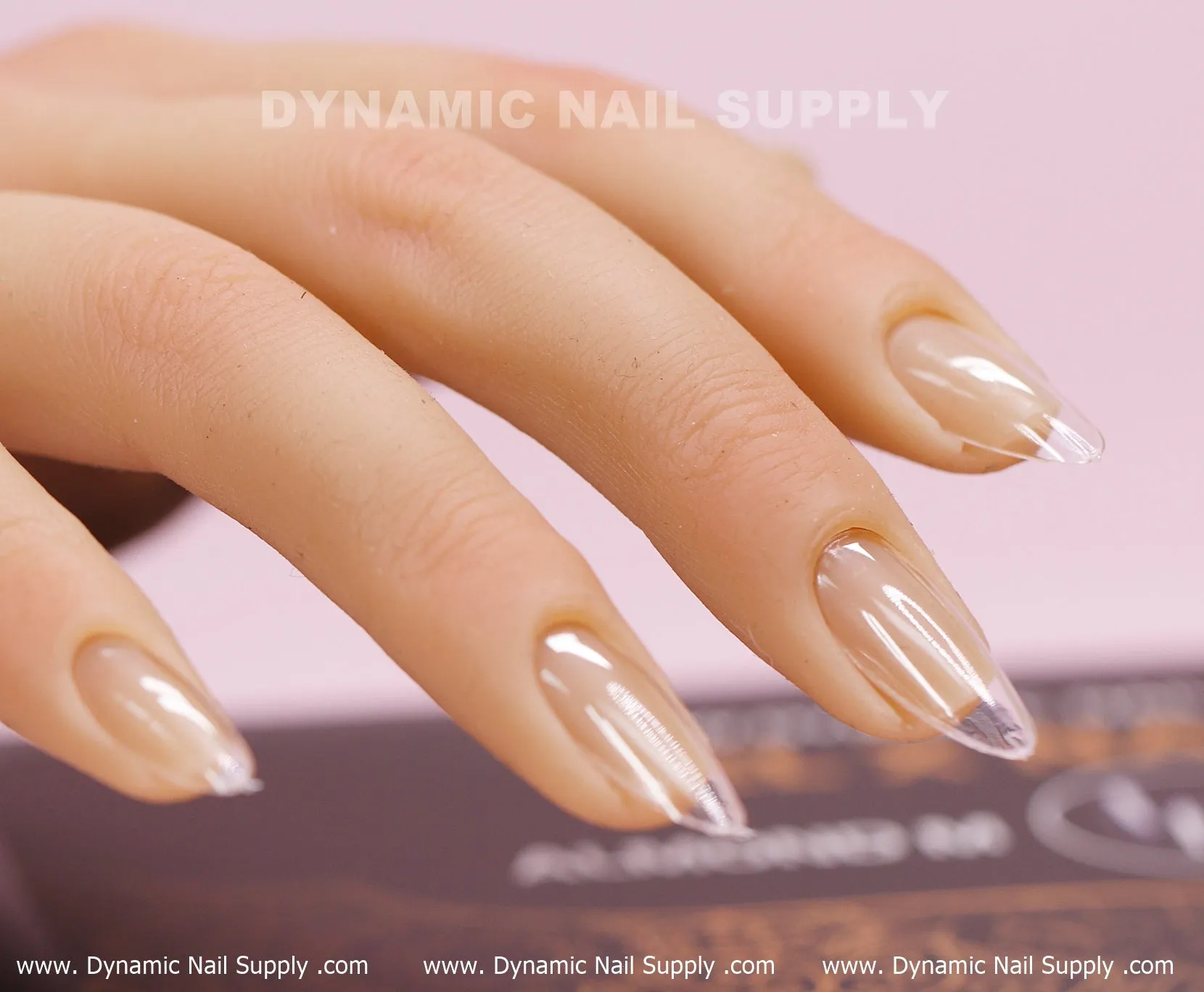 [Almond M] Full Cover Tips - Soft Gel X tips - 600 pcs - Medium Long - 10 sizes