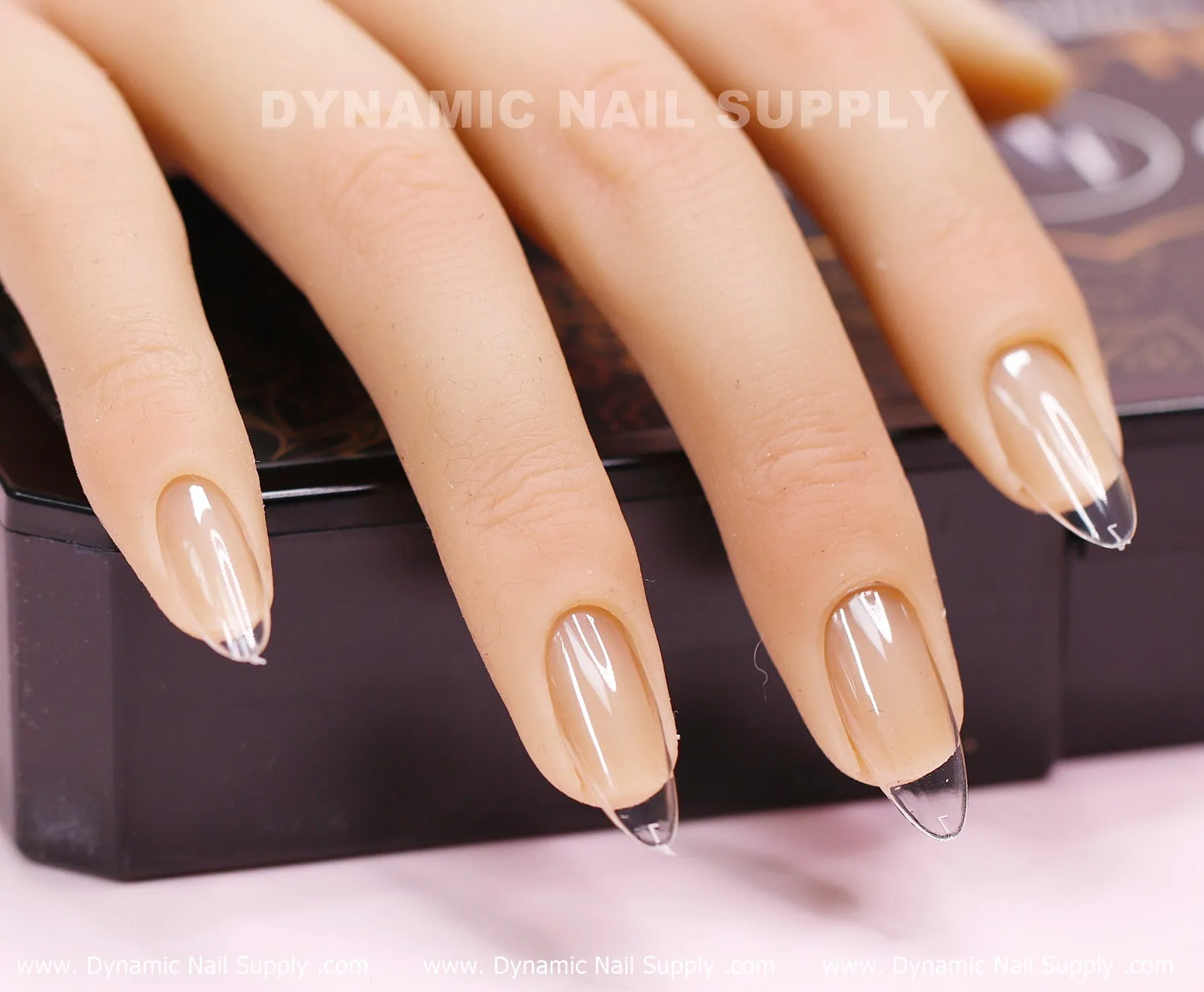 [Almond M] Full Cover Tips - Soft Gel X tips - 600 pcs - Medium Long - 10 sizes