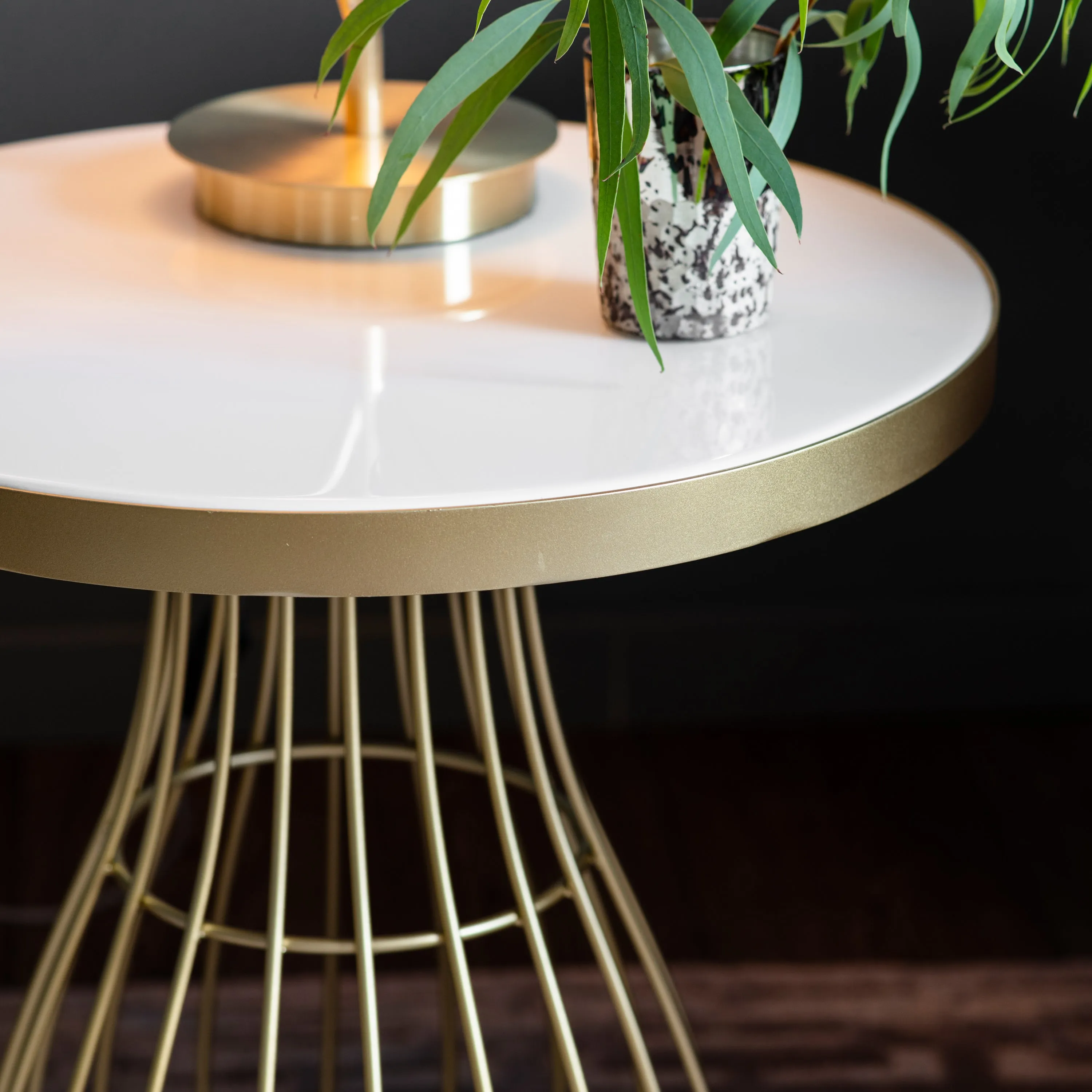 Amos Southgate Side Table Champagne