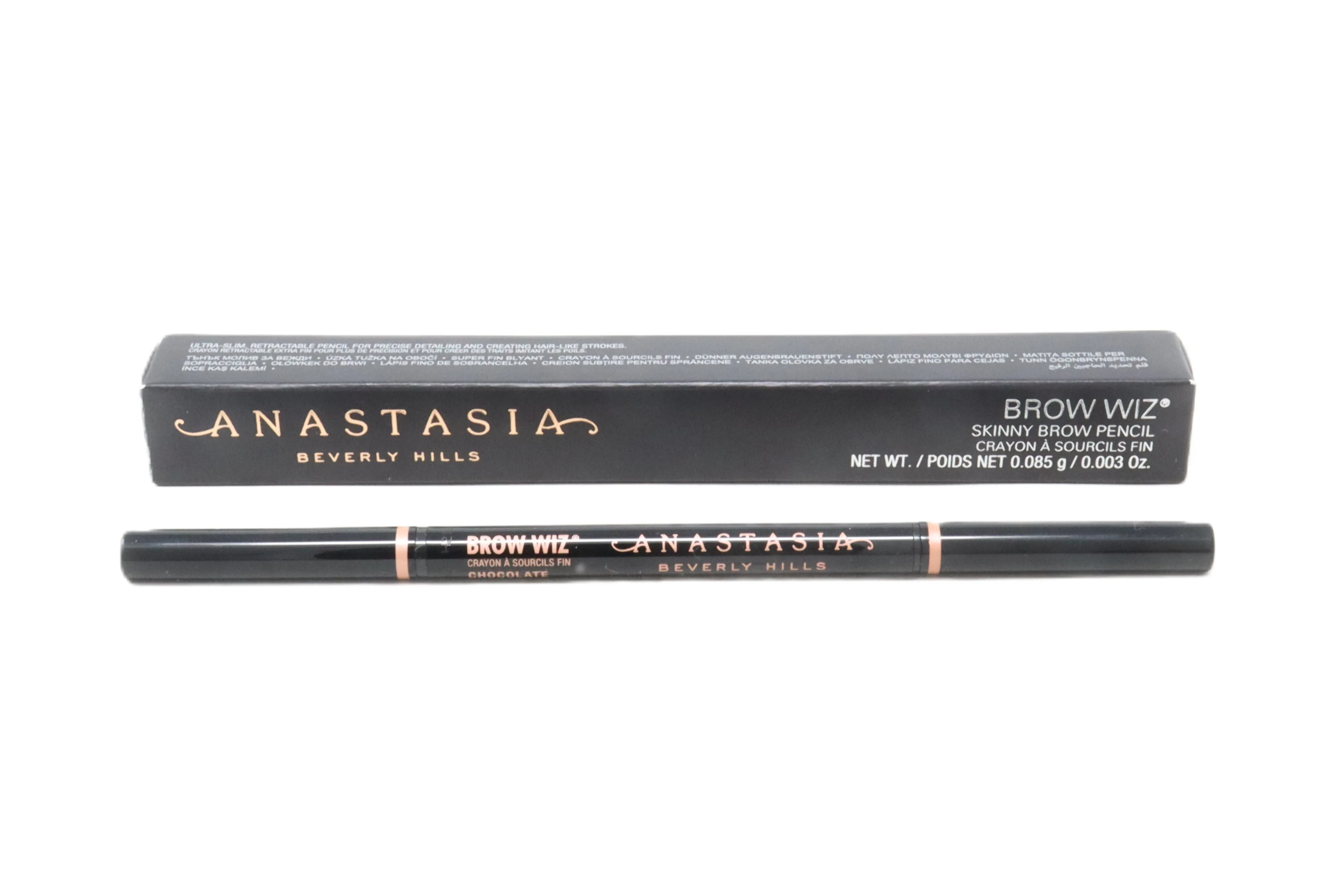 Anastasia Brow Wiz Skinny Brow Pencil  0.003oz/0.085g New With Box