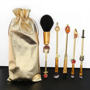 Anime Makeup Brushes Set Chainsaw Man Periphery Soft Fluffy Foundation