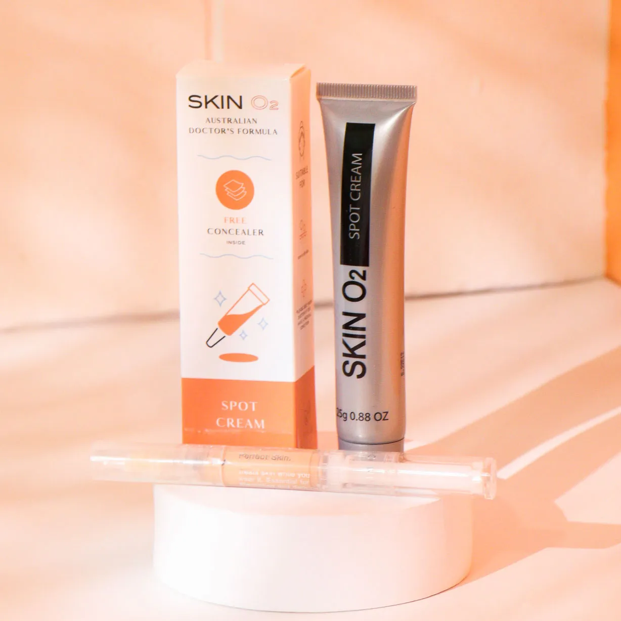 Anti-Acne Spot Cream   Free Concealer (Zit Kit)