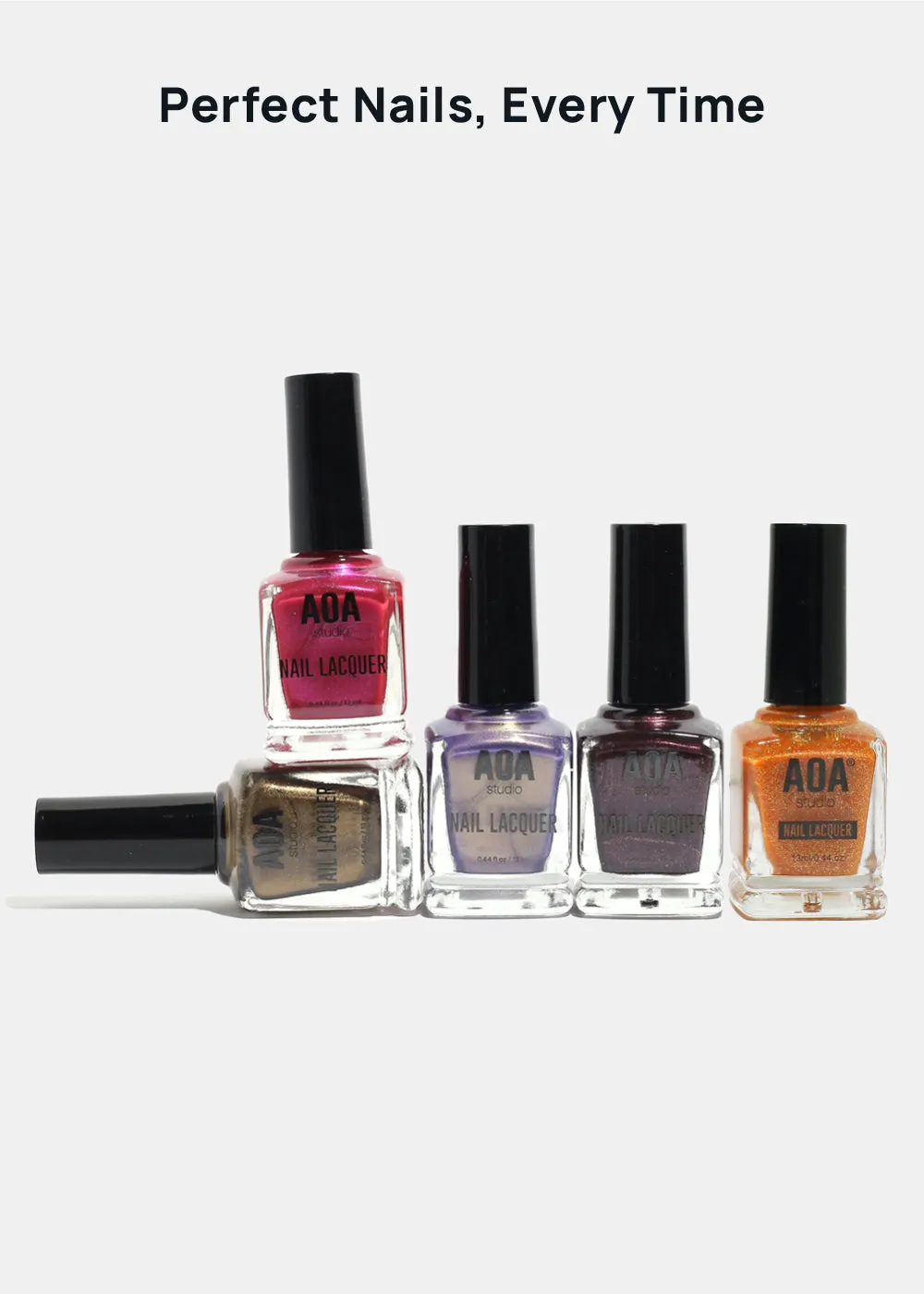 AOA Studio Nail Polish - Dark Shimmers