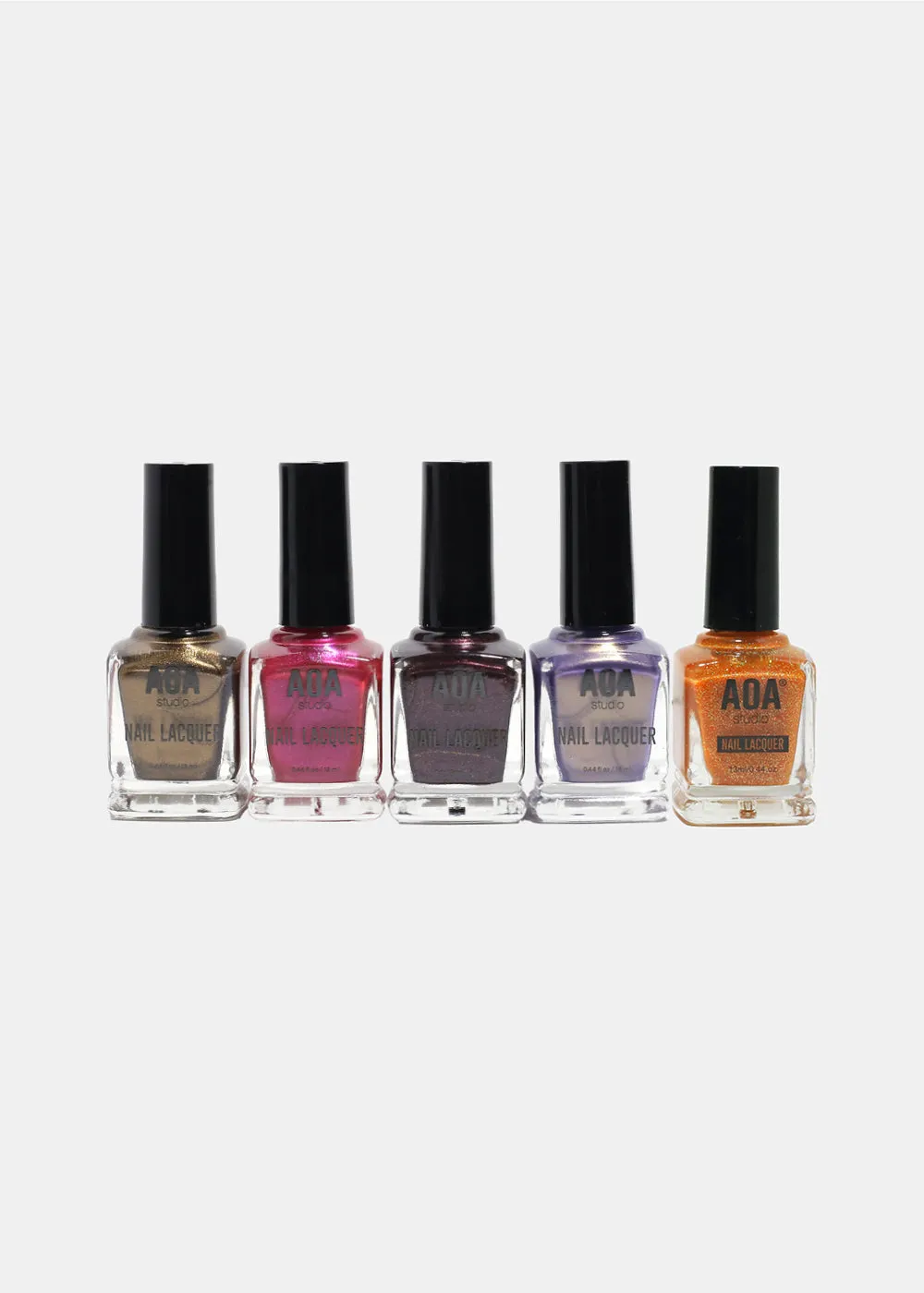 AOA Studio Nail Polish - Dark Shimmers