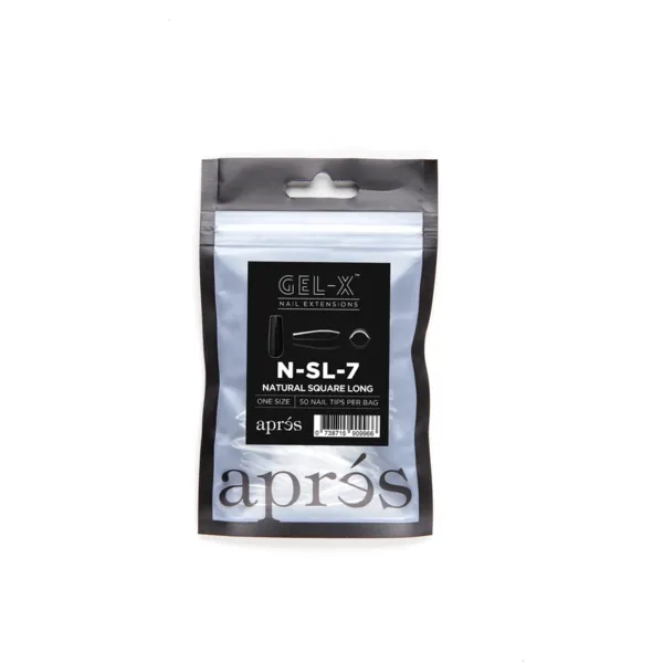 Aprés Nail - Natural Square Long Refill Bags