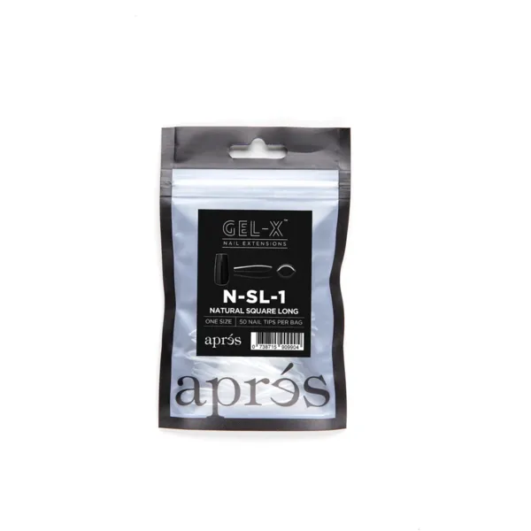 Aprés Nail - Natural Square Long Refill Bags