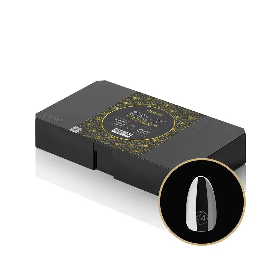 Aprés Nail -  Sculpted Almond Short Box of Tips