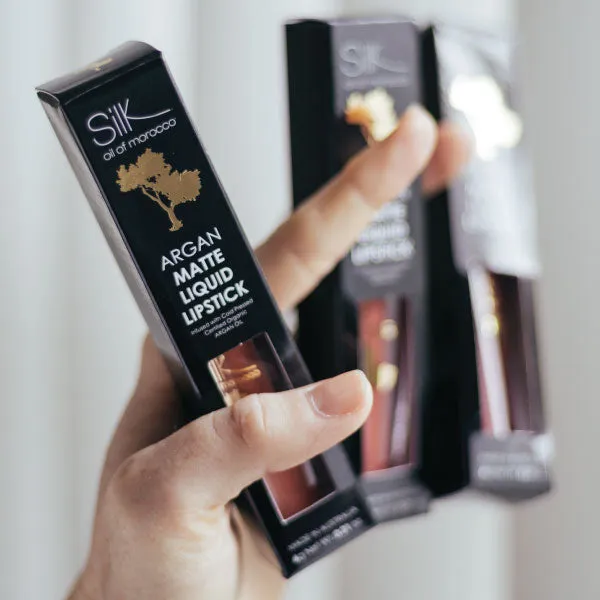 Argan Matte Liquid Lipstick - Trade Starter Pack