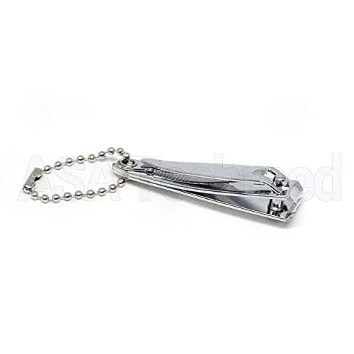 ASA Techmed 12 pcs Professional Stainless Steel Toenail Clipper - Sharpest Stainless Steel Clipper - Pedicure Manicure Accessories, Grooming Tools, Nail Care Tools for Travel, Home, Purse﻿