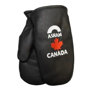 Asham Leather Curling Mitts