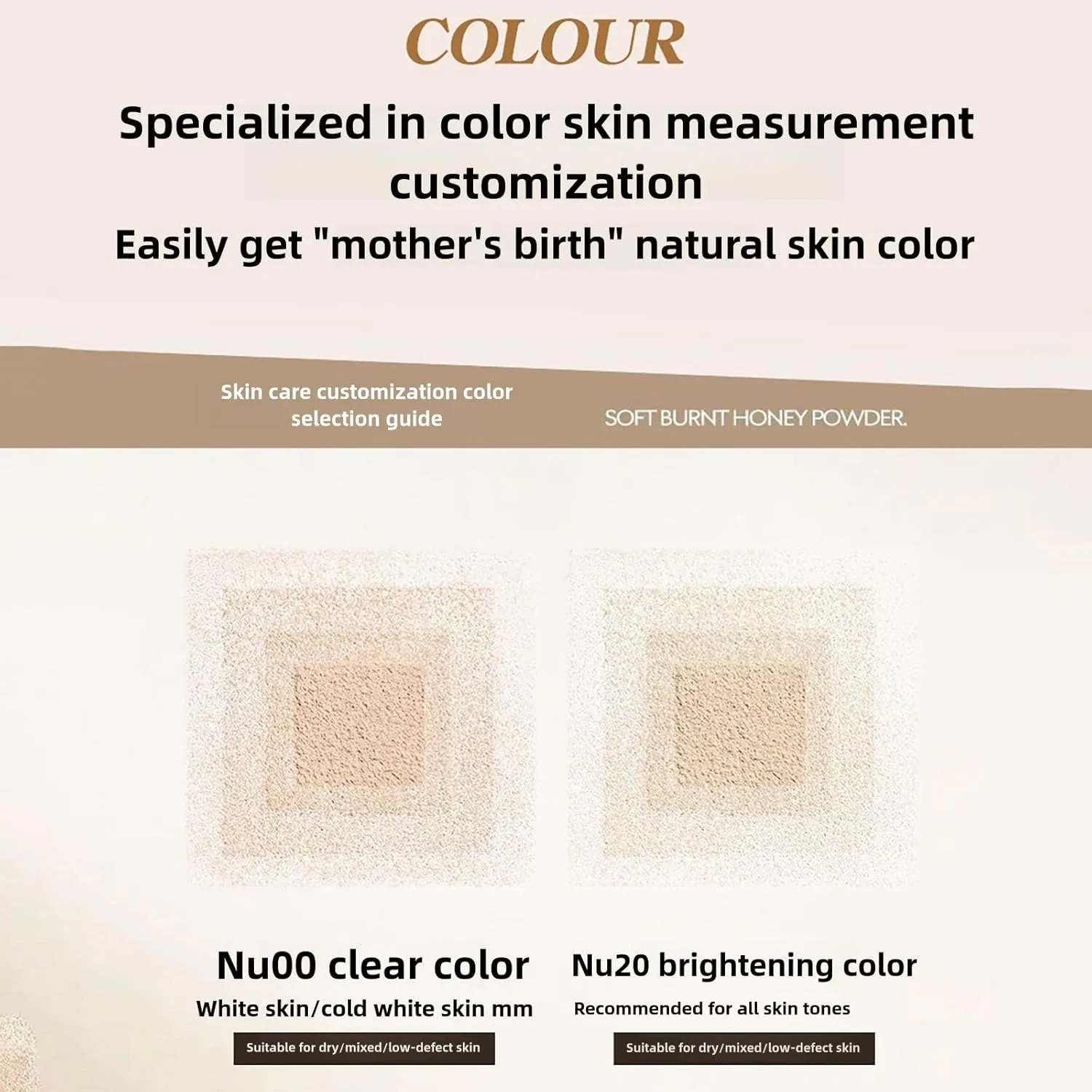 Asia Fun Fairy Light Mist Soft Focus Powder Mist Set With A Light Stick Setting Powder Girl Foundation Tan (A, One Size)