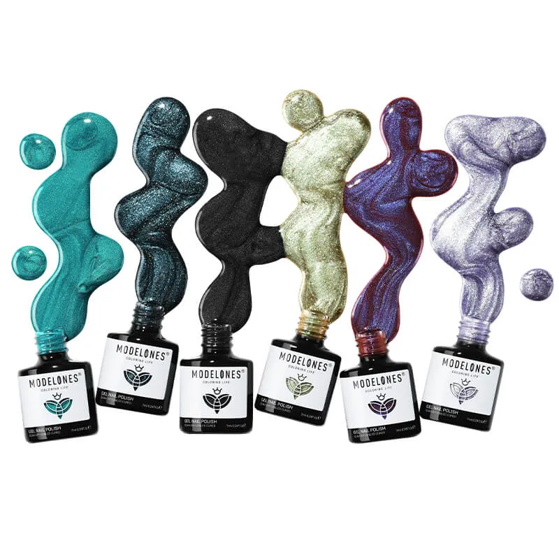Aurora Dream - 6 Shades Gel Nail Polish Set 7ml