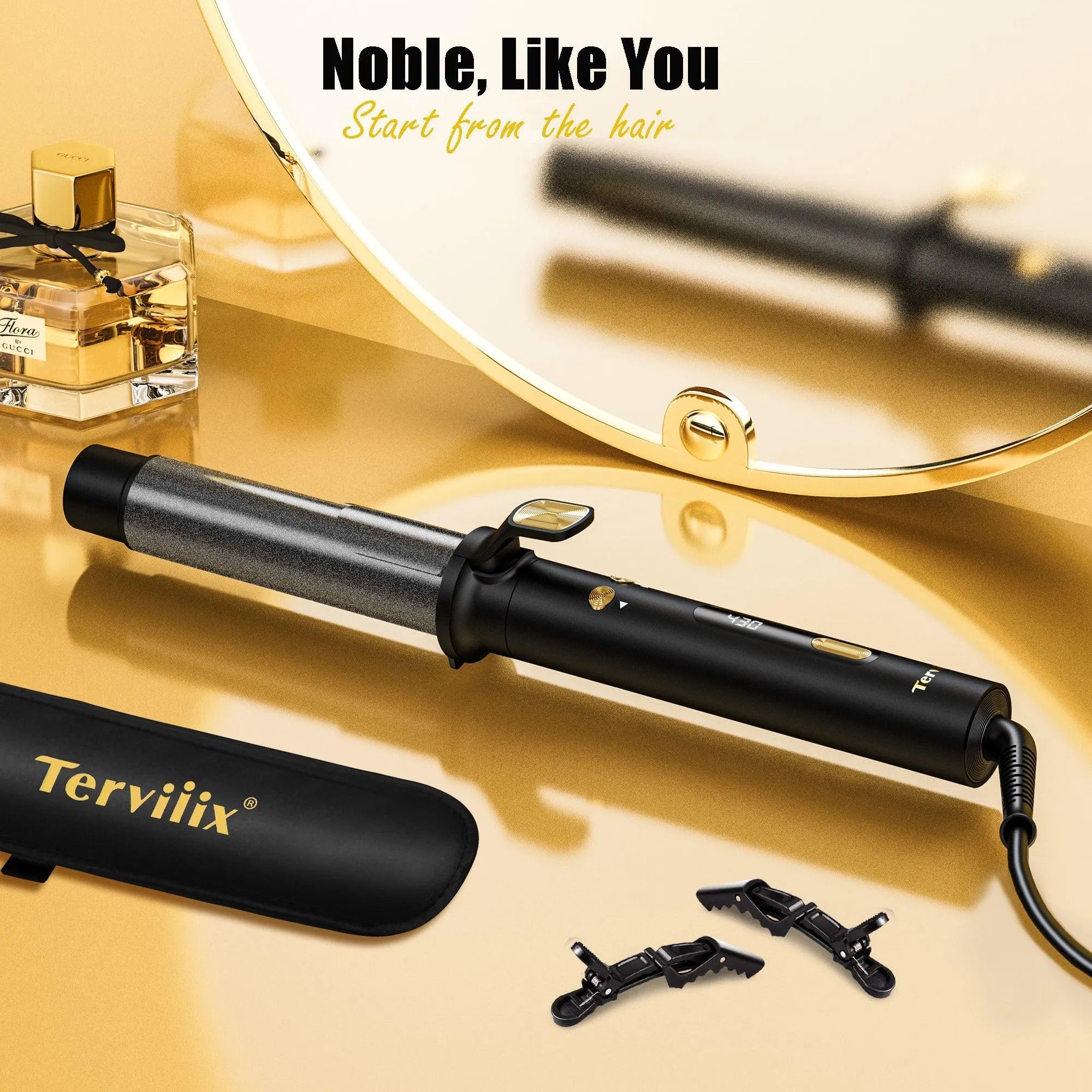 Automatic Rotating Curling Iron 1.25 inch