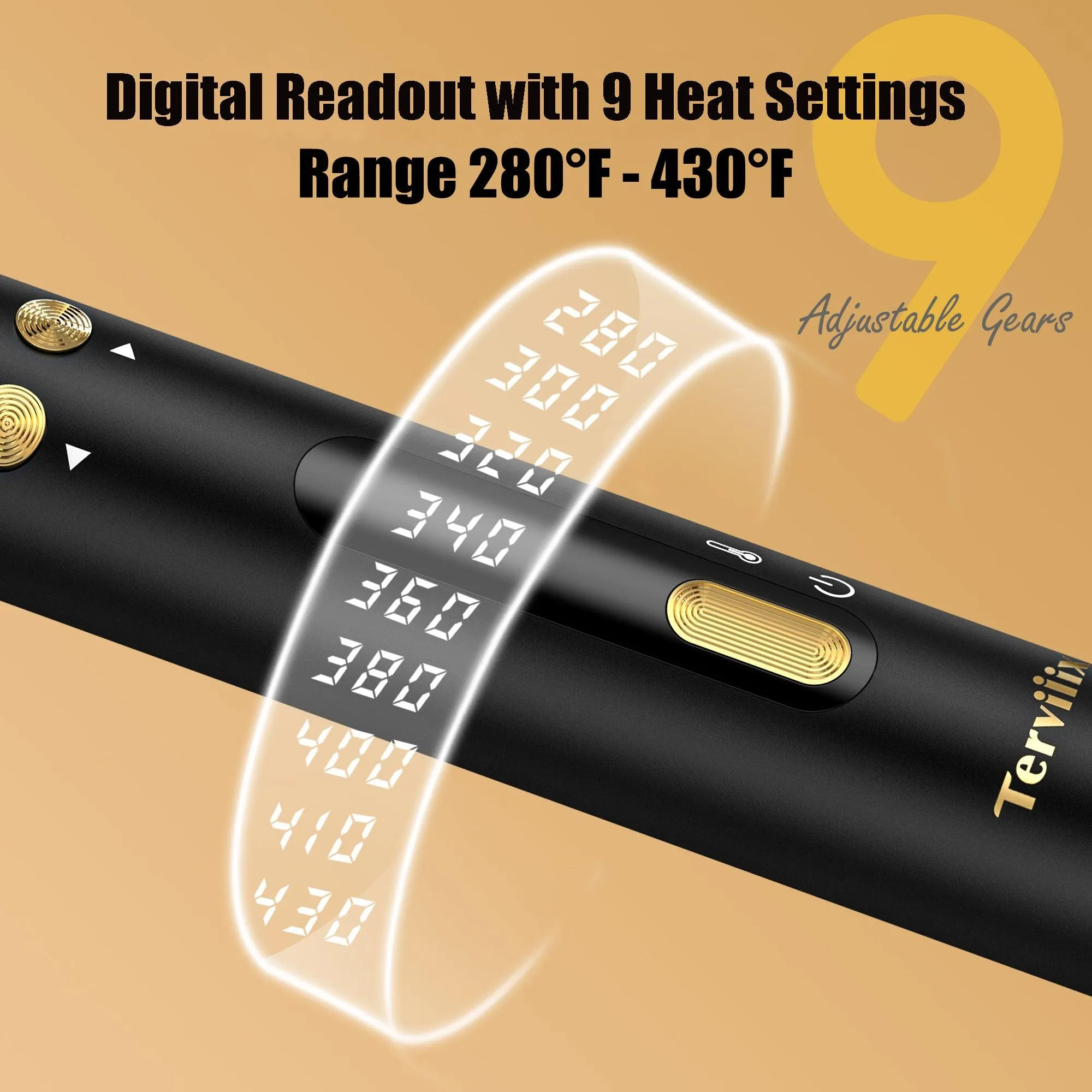 Automatic Rotating Curling Iron 1.25 inch