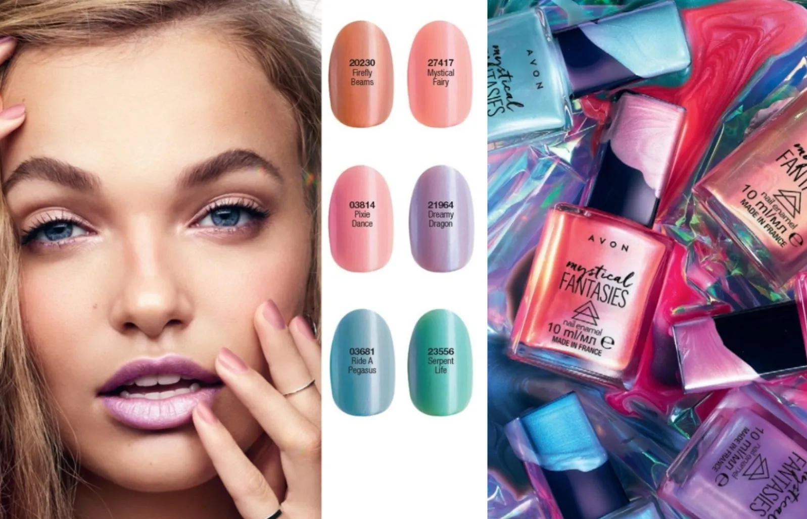 Avon Mark. Nail Style Studio Mystical Fantasies Nail Enamel - 10ml