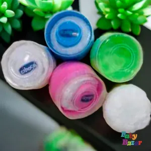Baby  Powder Puff I(n 4 different And Beautiful Colors