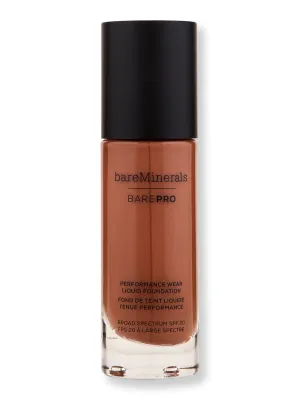 Bareminerals BarePro Performance Wear Liquid Foundation SPF 20 Cocoa 30 1 oz 30 ml