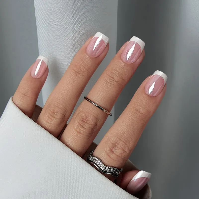 Be Elegant Short Square Nails - Press On Nails