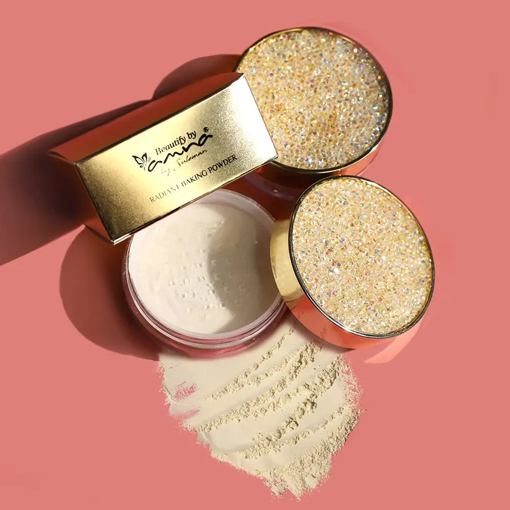 BEAUTY BY AMNA MAKEUP FIX POWDER BANANA