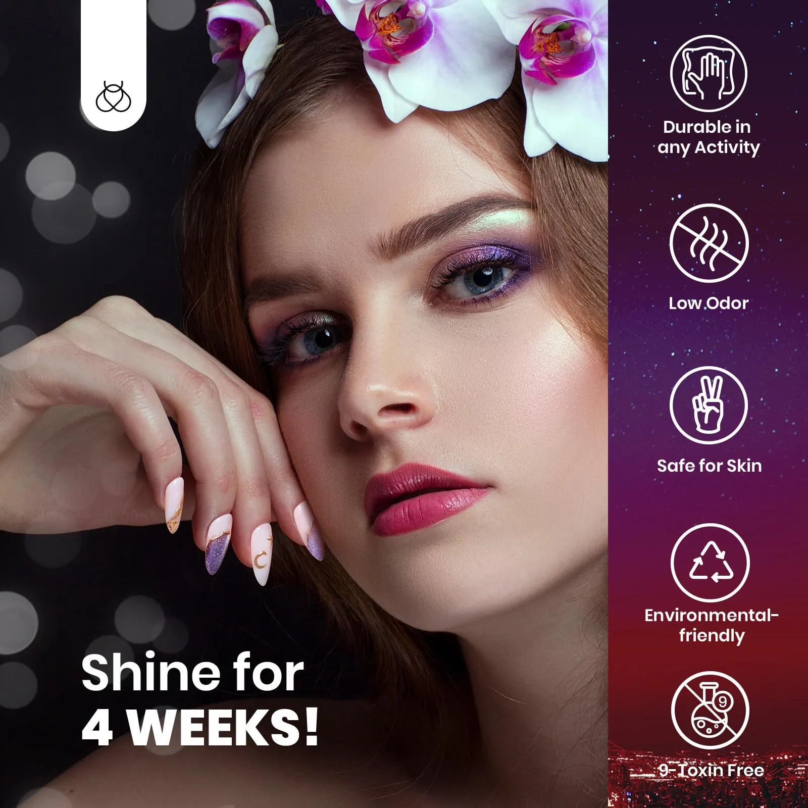 Beetles Cat Eye Gel Nail Polish Set 6 Colors Glitter Red Purple Blue Nail Polish with Magnet Fall Gel Polish Soak Off U V Led Gifts for Women Girls Salon DIY Home