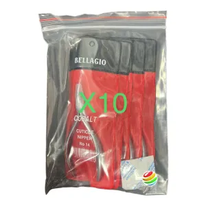 Bellagio Cuticle Nipper #14 Square Head (50-100pcs) Salon Pack