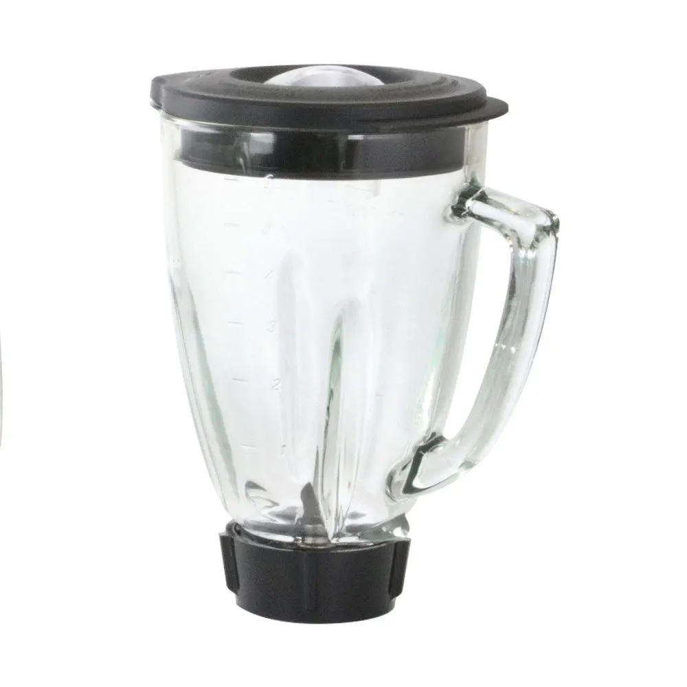 better Chef 4901 Blender Glass Jar Replacement Kit - 48 Oz Round - 6 Piece