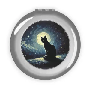 Black Cat - Bombay - Compact Travel Mirror