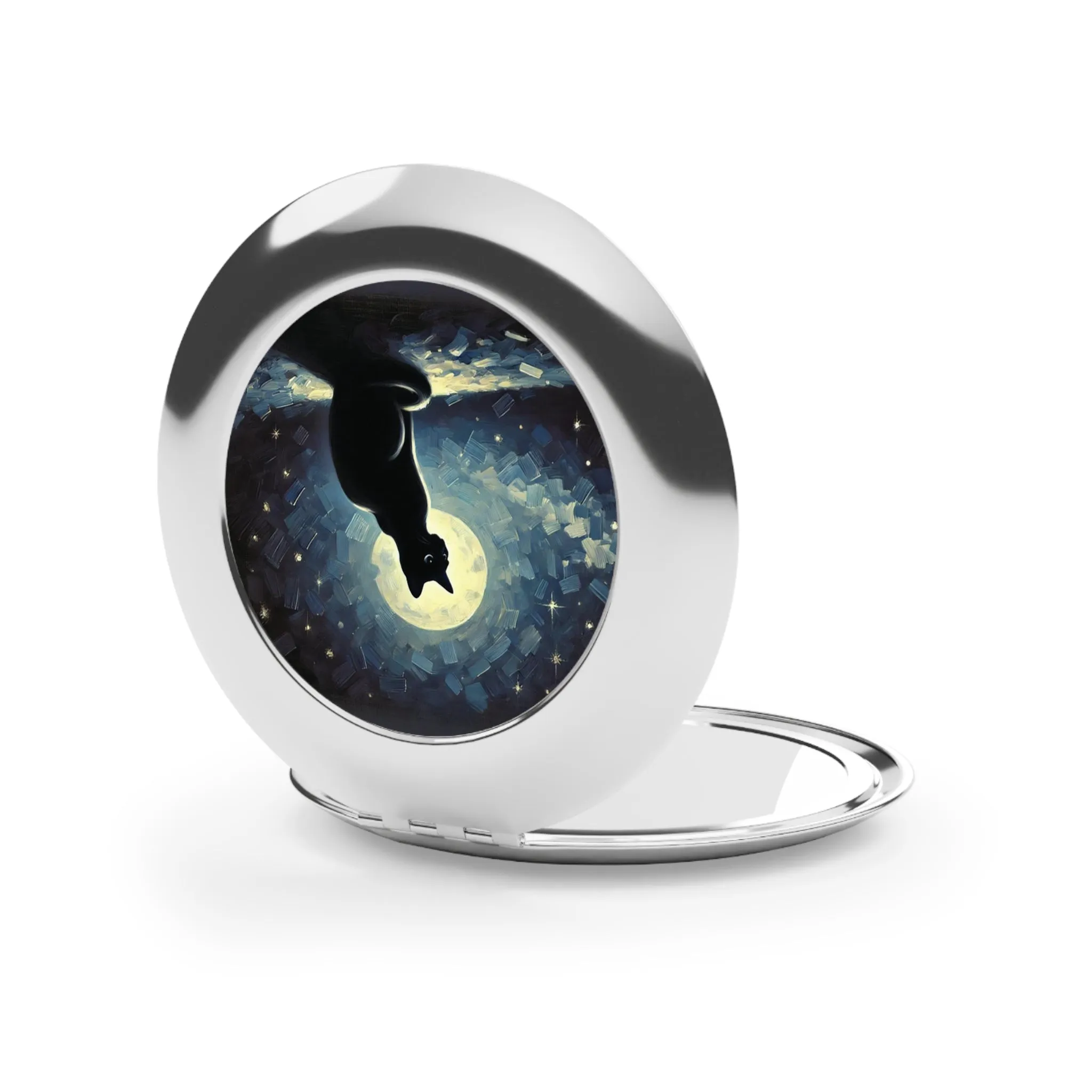 Black Cat - Bombay - Compact Travel Mirror