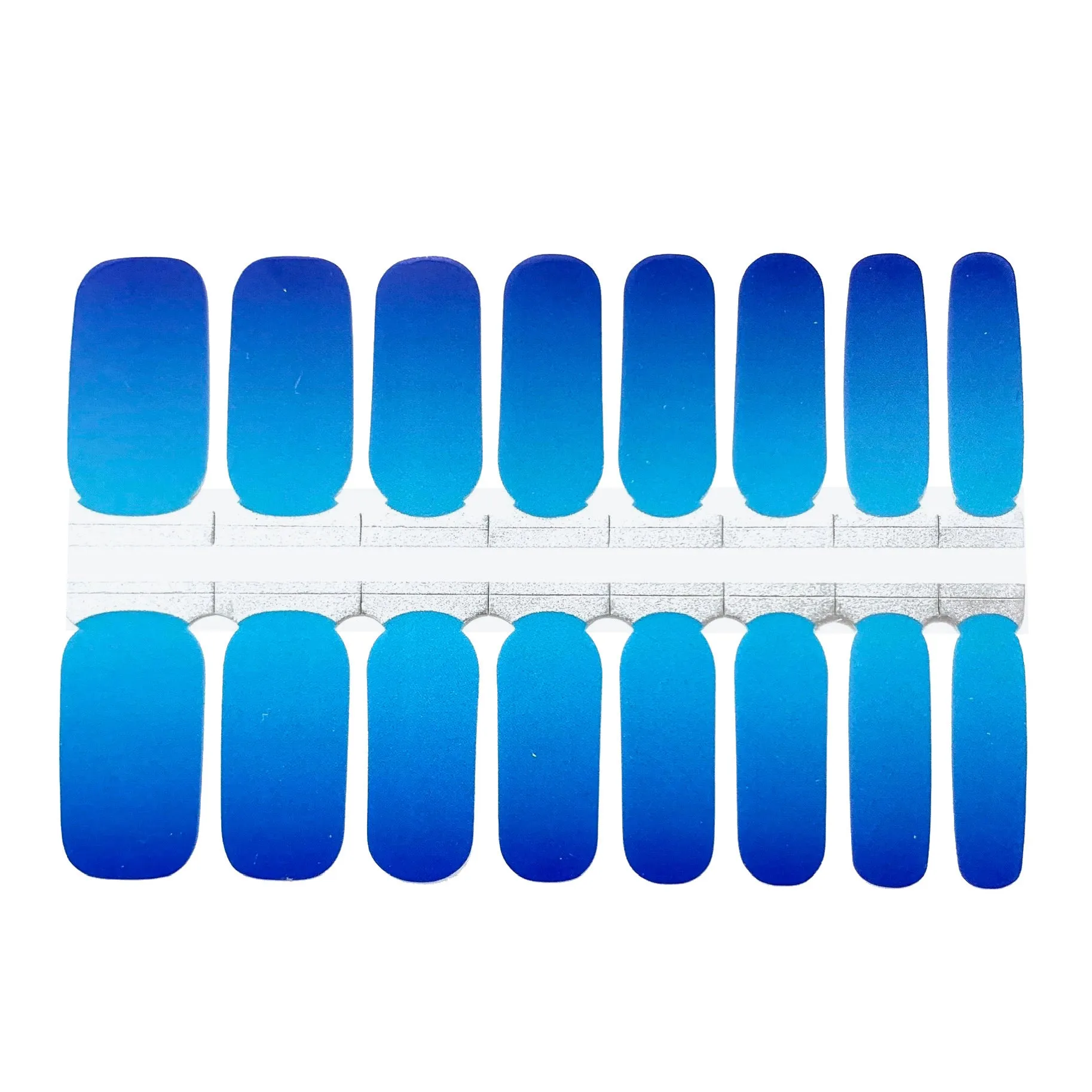 Blue Ombre Nails | Nail Wraps