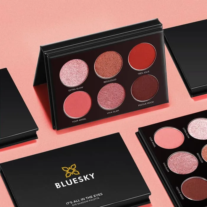 Bluesky Cosmetics Eye Shadow Palette - It's All In The Eyes