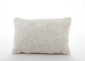 Blush Rabbit Boudoir Pillow