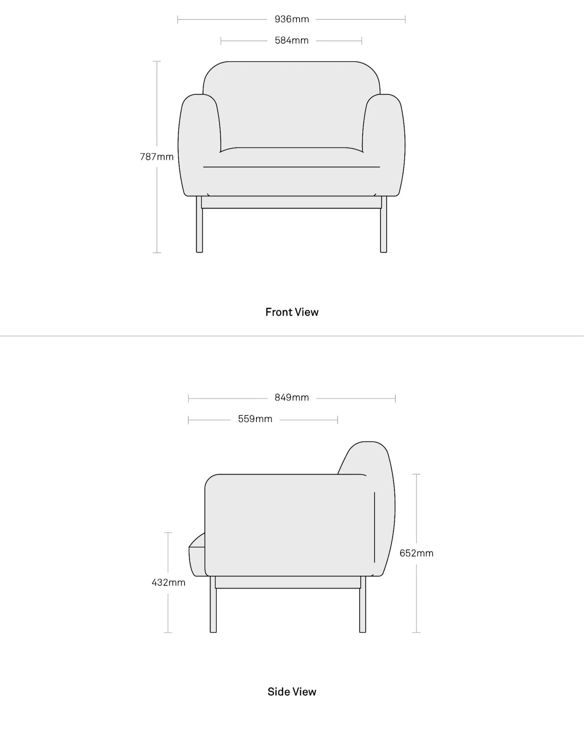 Blut Dot Puff Puff loung chair, tomato velvet