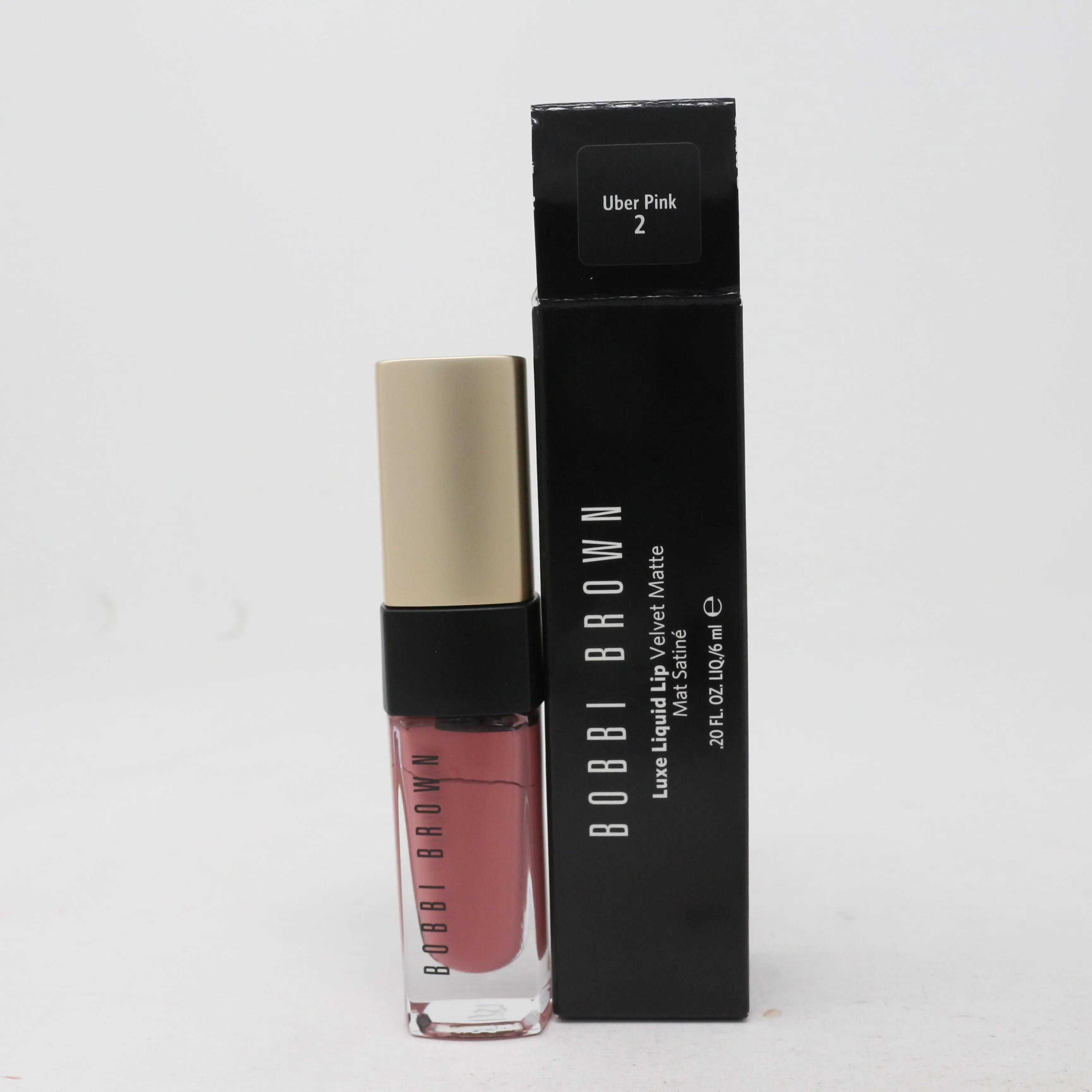 Bobbi Brown Luxe Liquid Lip Gloss 0.20oz/6ml New With Box