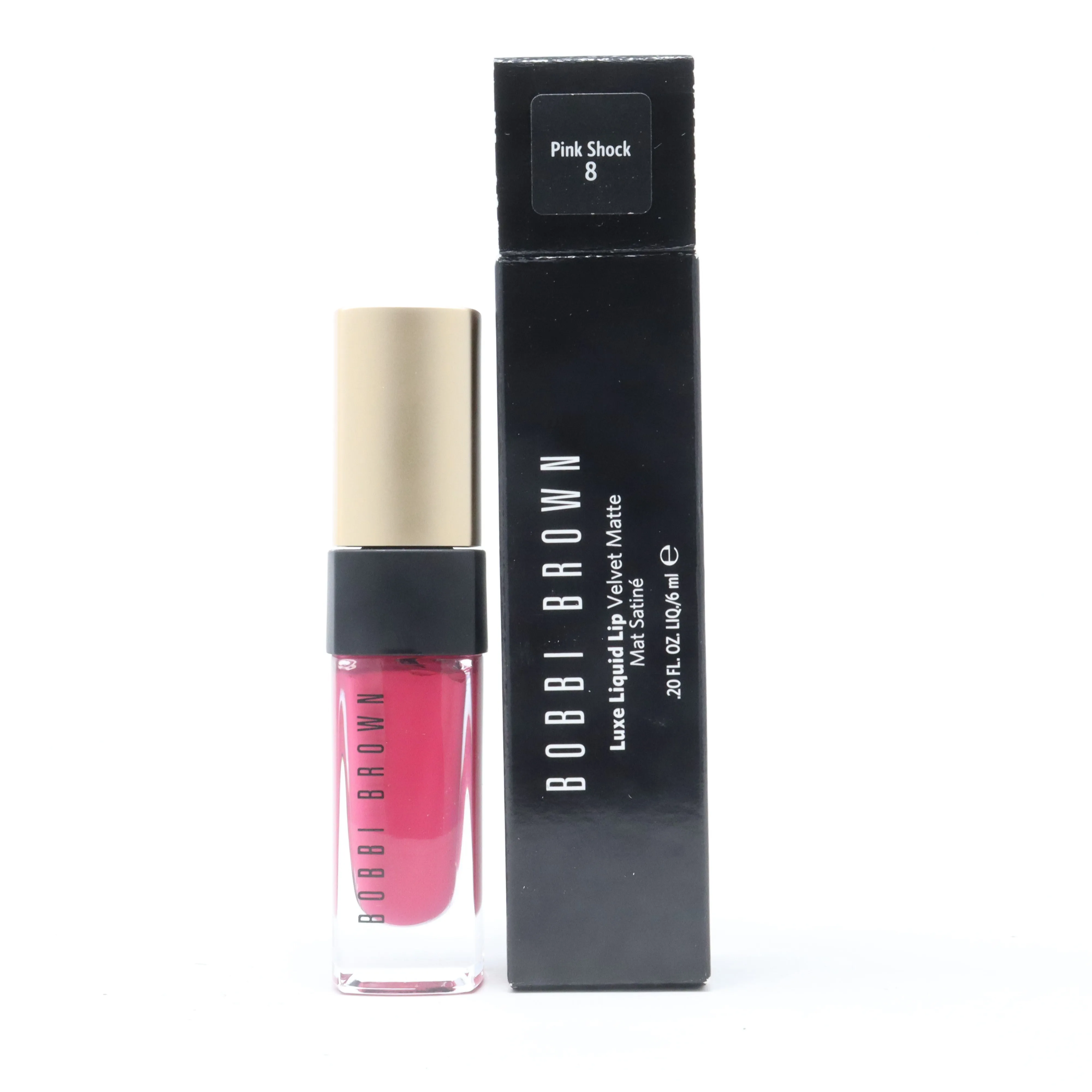 Bobbi Brown Luxe Liquid Lip Gloss 0.20oz/6ml New With Box