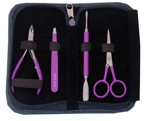 Body Toolz Purple Neon Manicure Kit
