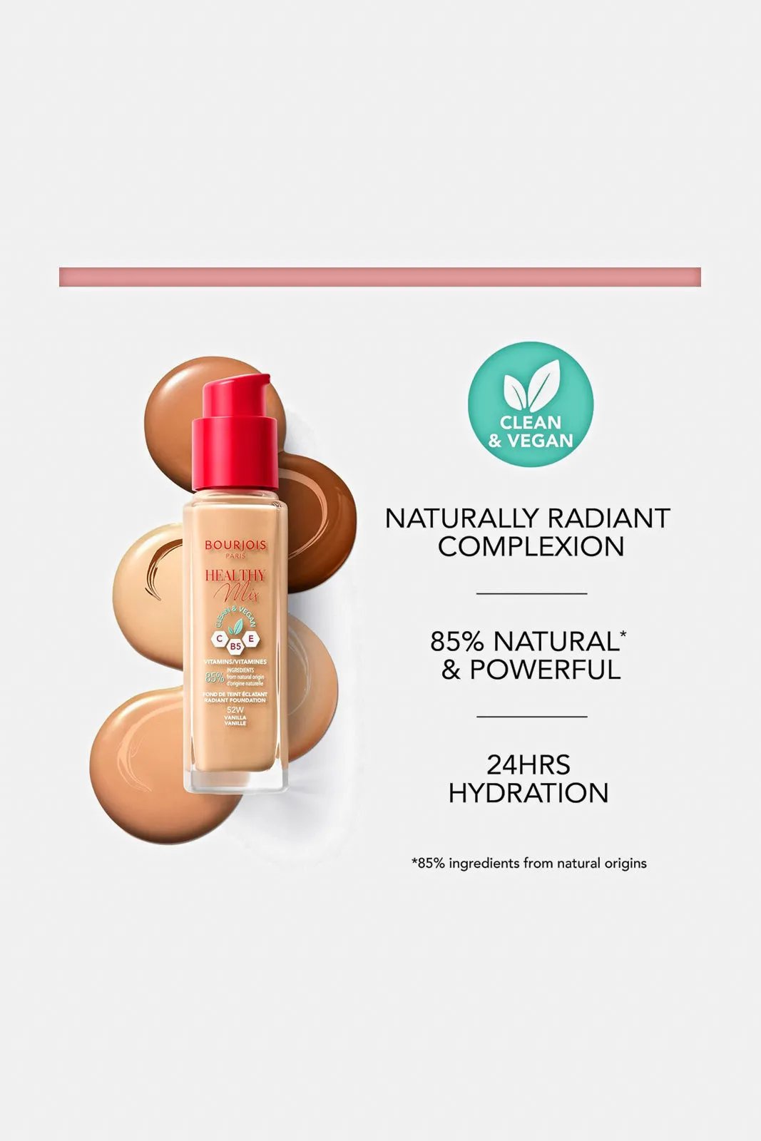 Bourjois Healthy Mix Clean Foundation 54 - Beige