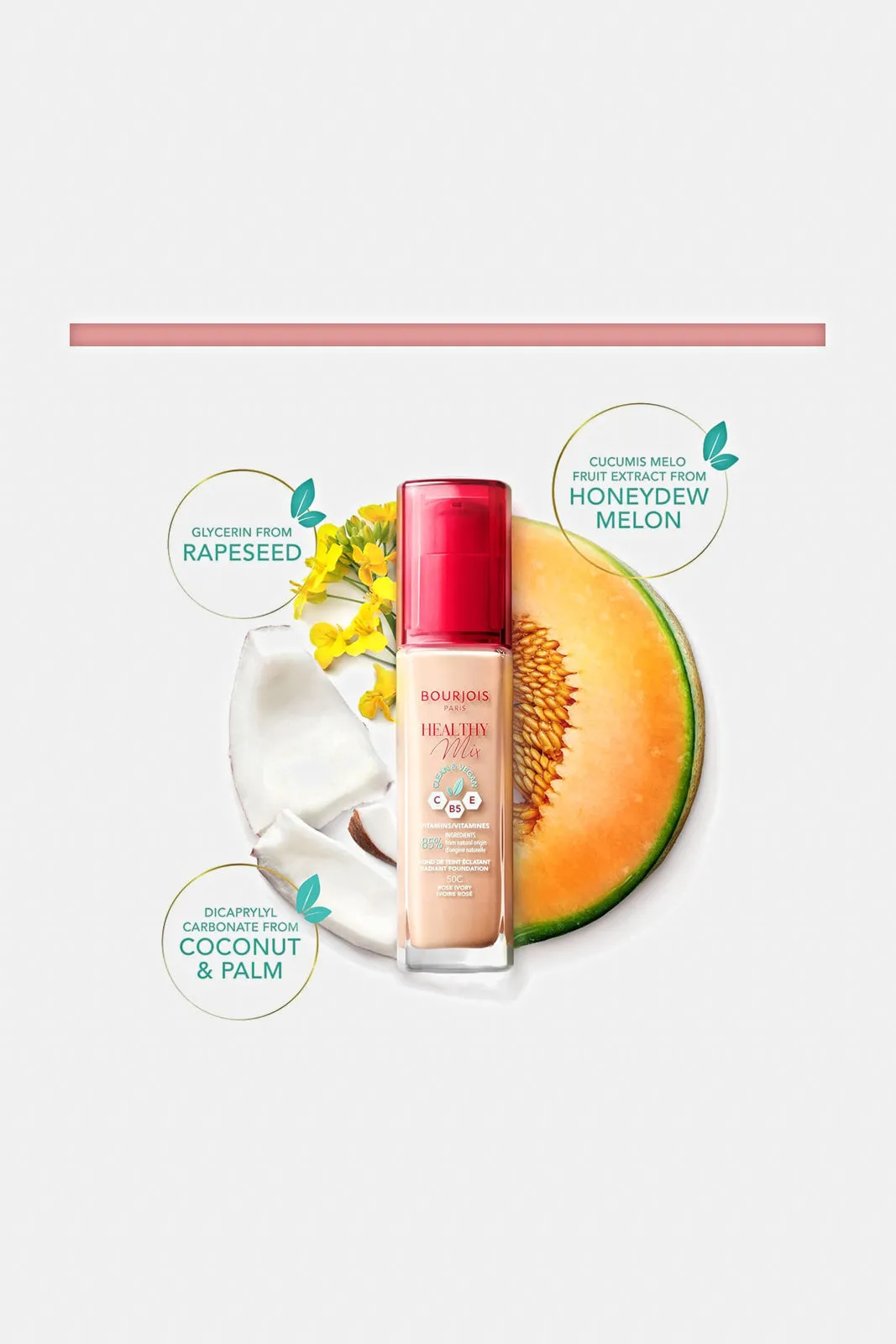 Bourjois Healthy Mix Clean Foundation 54 - Beige