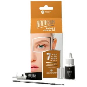 Bronsun Eyelash and Eyebrow TINT KIT 7ml   5ml developer