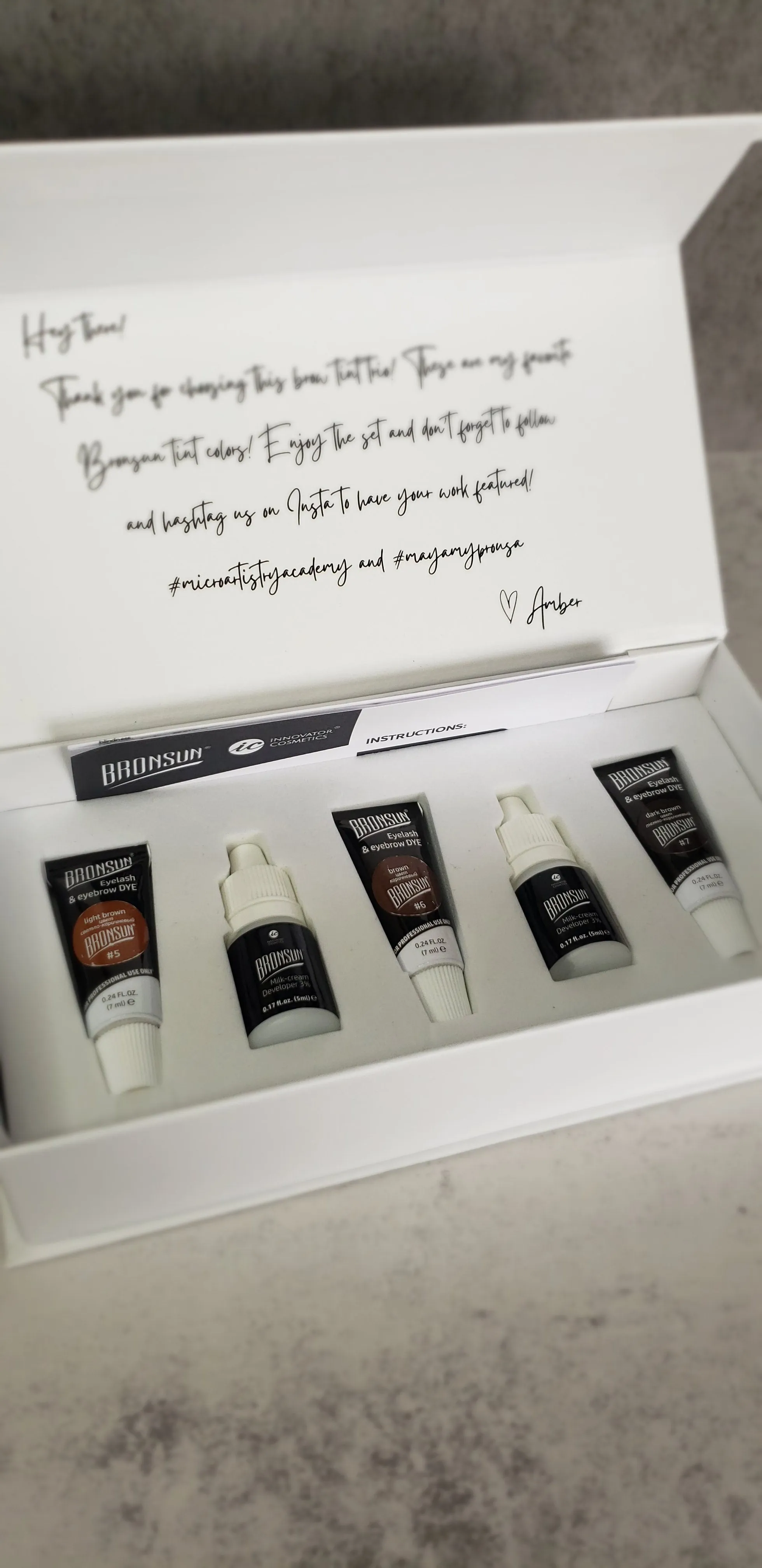 Bronsun X MicroArtistry: Amber's Brow Tint Trio!