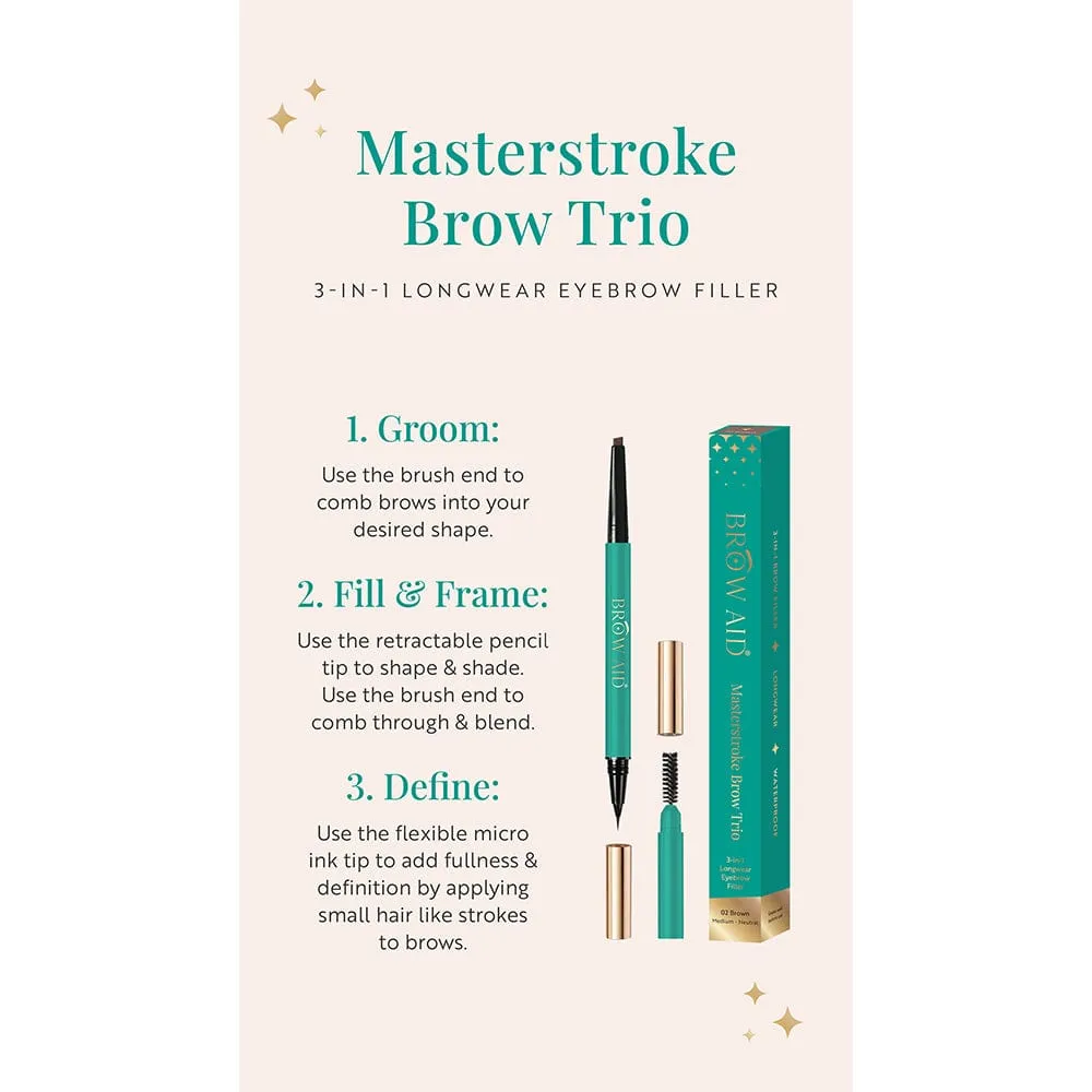 Brow Aid Masterstroke Trio