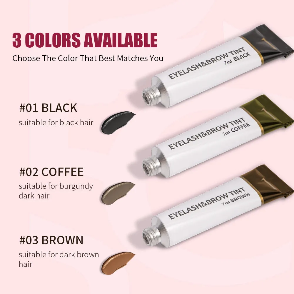 Brow & Lash Dye Tint Kit by Iconsign - High Pigment - Lasts 4 Weeks