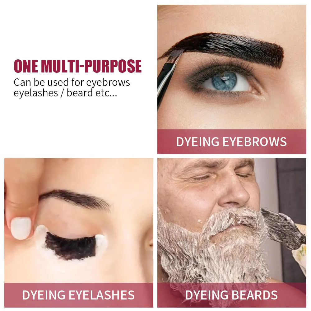 Brow & Lash Dye Tint Kit by Iconsign - High Pigment - Lasts 4 Weeks