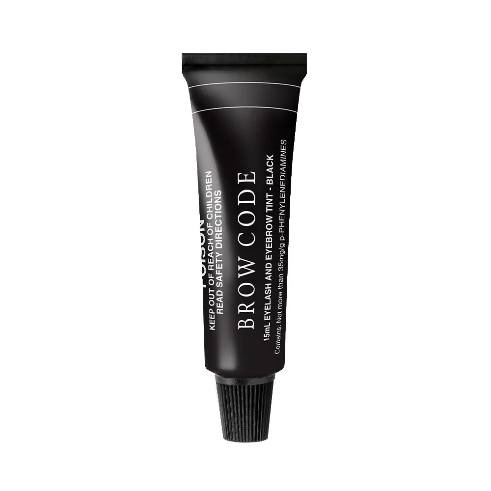 Brow Code Eyelash & Eyebrow Tint Black 15ml