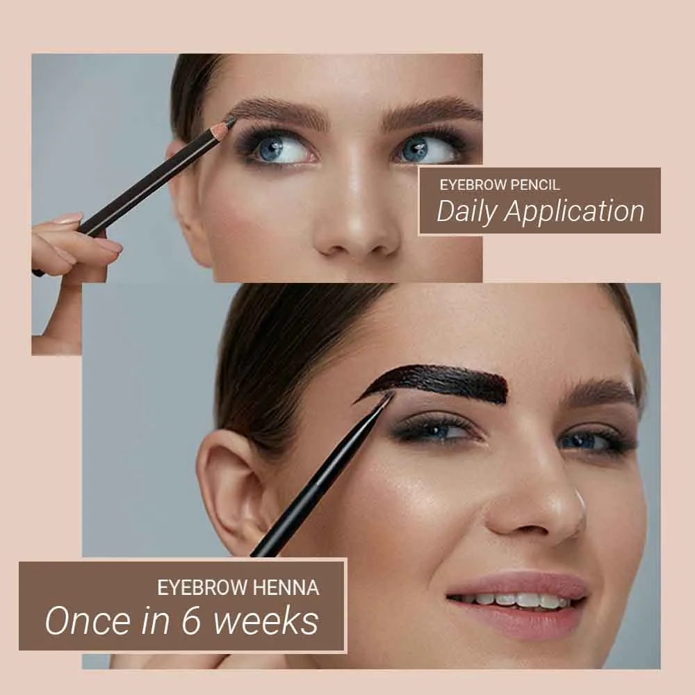 Brow Henna Refill Kit - Black