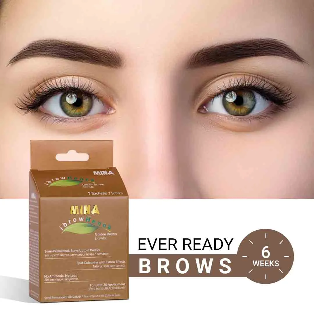 Brow Henna Regular Kit - Golden Brown